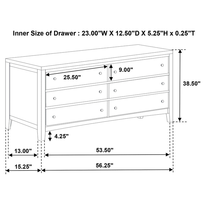Wilkes 4 & 5 Piece E.King, Queen, Twin, & Full Bedroom Set - National Warehouse Furniture (Buffalo, NY)