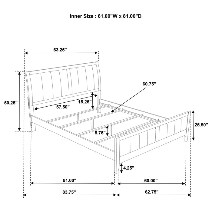 Wilkes Eastern King, Cal.King, Full, Twin, & Queen Bed - National Warehouse Furniture (Buffalo, NY)