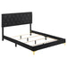 Kendall Panel Bed E.King, & Queen Black & White - National Warehouse Furniture (Buffalo, NY)