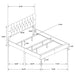 Kendall Upholstered Panel Bed - National Warehouse Furniture (Buffalo, NY)