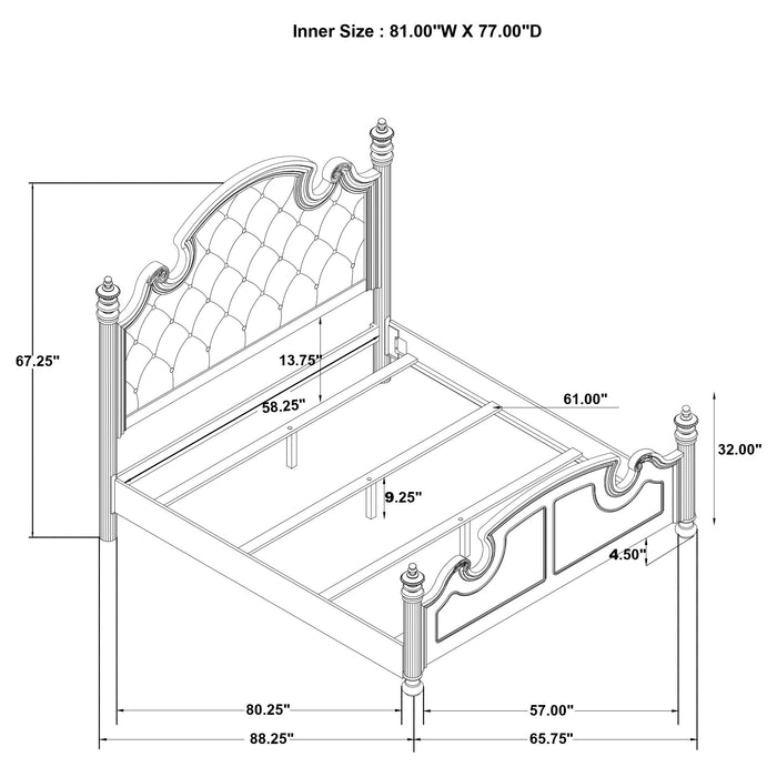 Celina Eastern King & Queen Bed - National Warehouse Furniture (Buffalo, NY)