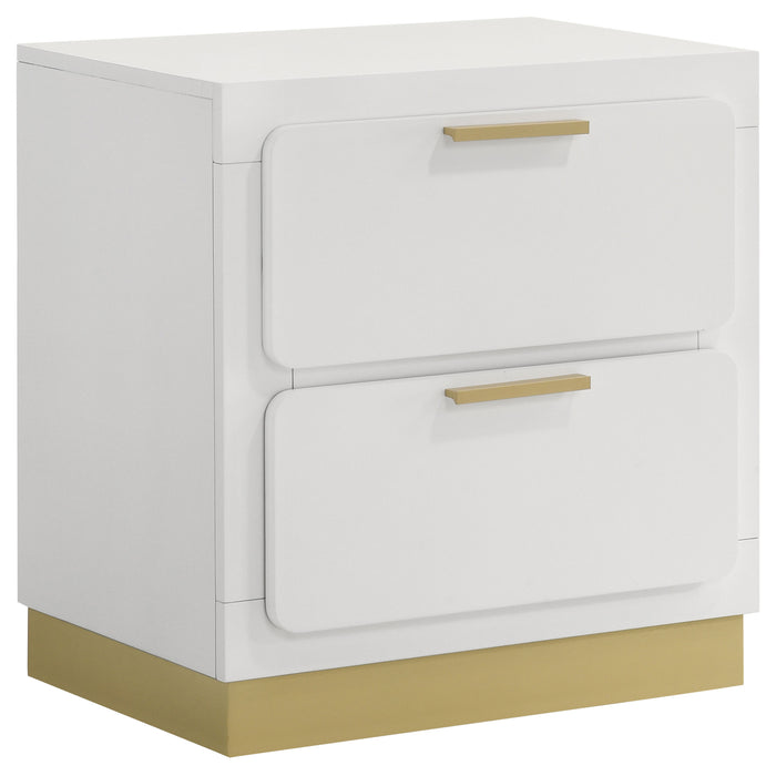 Caraway 4 Pc & Pc E.King, Cal.King, & Queen Bedroom Set Black & White - National Warehouse Furniture (Buffalo, NY)