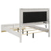 Caraway California King, E.King, & Queen Bed Black & White - National Warehouse Furniture (Buffalo, NY)