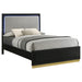Caraway California King, E.King, & Queen Bed Black & White - National Warehouse Furniture (Buffalo, NY)