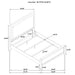 Marielle California King, E.King, & Queen Bed - National Warehouse Furniture (Buffalo, NY)