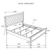 Sonora California King, E.King, & Queen Bed - National Warehouse Furniture (Buffalo, NY)