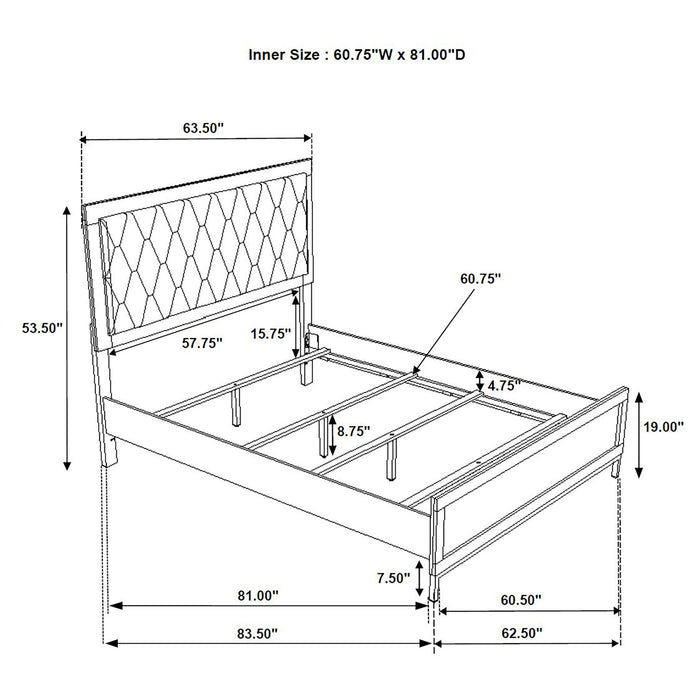 Sonora 4 & 5 Piece Bedroom Set - National Warehouse Furniture (Buffalo, NY)