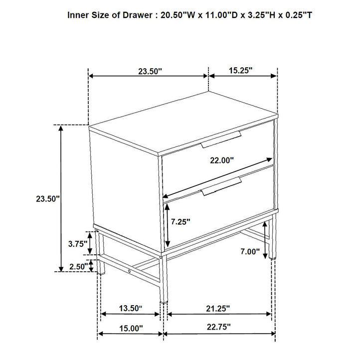 Sonora 4 & 5 Piece Bedroom Set - National Warehouse Furniture (Buffalo, NY)