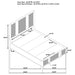 Terrace California King, E.King, & Queen Bed - National Warehouse Furniture (Buffalo, NY)