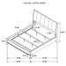 Granada California King, E.King, & Queen Bed - National Warehouse Furniture (Buffalo, NY)