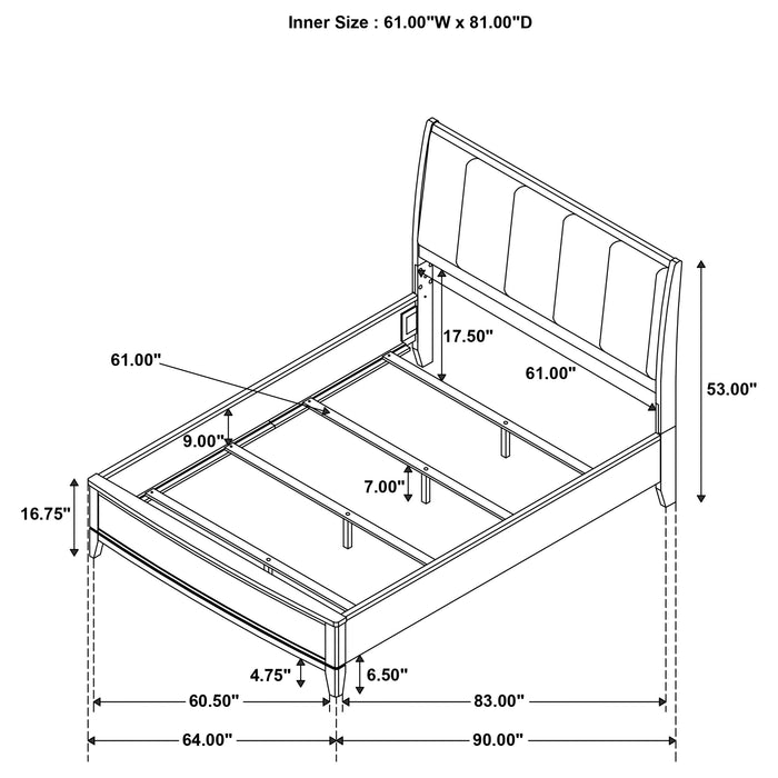 Granada 4 & 5 Piece Bedroom Set E.King, Cal.King & Queen - National Warehouse Furniture (Buffalo, NY)