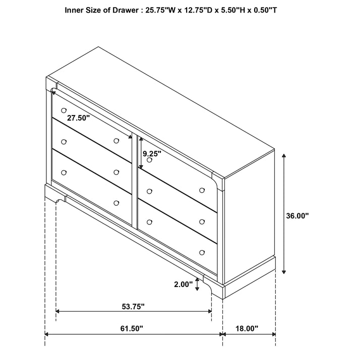 Gran Park 4 & 5 Piece Bedroom Set E.King, Queen, & Cal.King - National Warehouse Furniture (Buffalo, NY)
