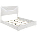 Ives 4 & 5 Piece Bedroom Set E.king & Queen White & Grey - National Warehouse Furniture (Buffalo, NY)
