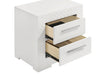 Ives 4 & 5 Piece Bedroom Set E.king & Queen White & Grey - National Warehouse Furniture (Buffalo, NY)