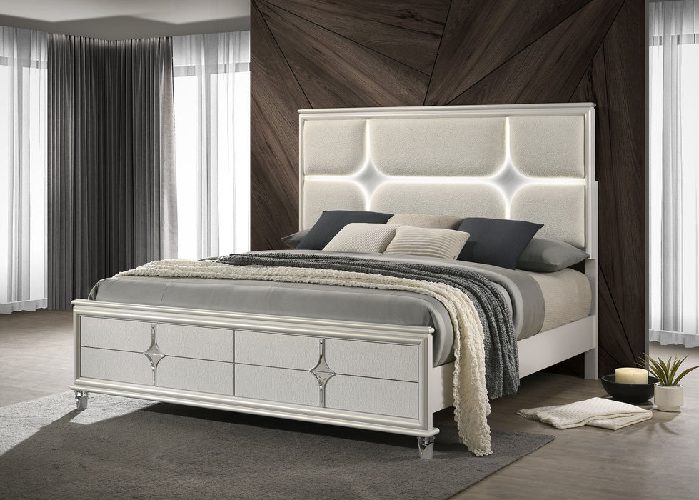 Olivia California King, E.King, & Queen Bed - National Warehouse Furniture (Buffalo, NY)