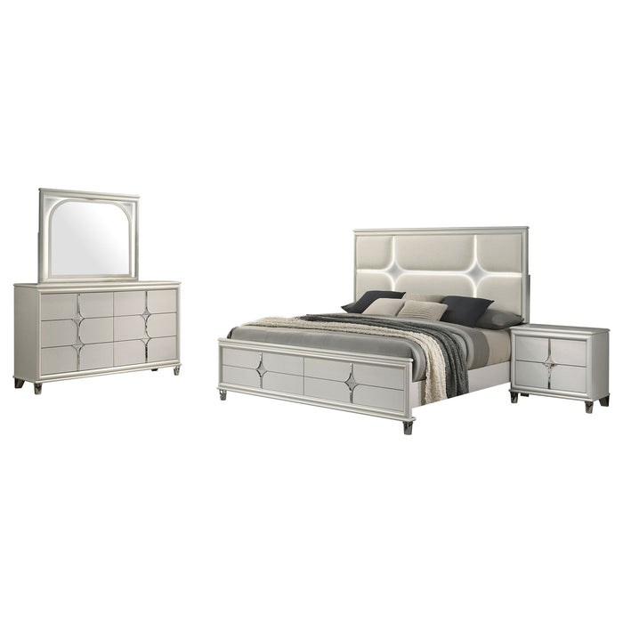 Olivia 4 & 5 Piece Bedroom Set E.King, Queen, & Cal.King - National Warehouse Furniture (Buffalo, NY)