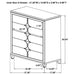 Olivia 4 & 5 Piece Bedroom Set E.King, Queen, & Cal.King - National Warehouse Furniture (Buffalo, NY)