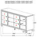 Olivia 4 & 5 Piece Bedroom Set E.King, Queen, & Cal.King - National Warehouse Furniture (Buffalo, NY)