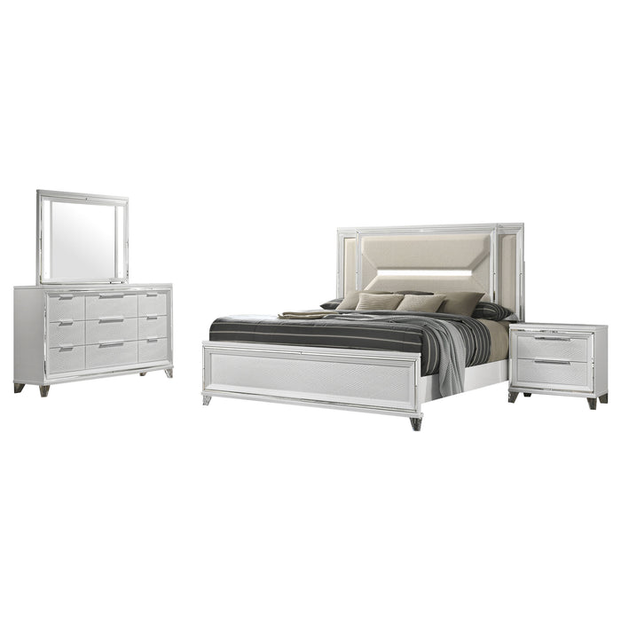 Marmore 4 & 5 Pc E.king, Cal.king, & Queen Bedroom Set - National Warehouse Furniture (Buffalo, NY)