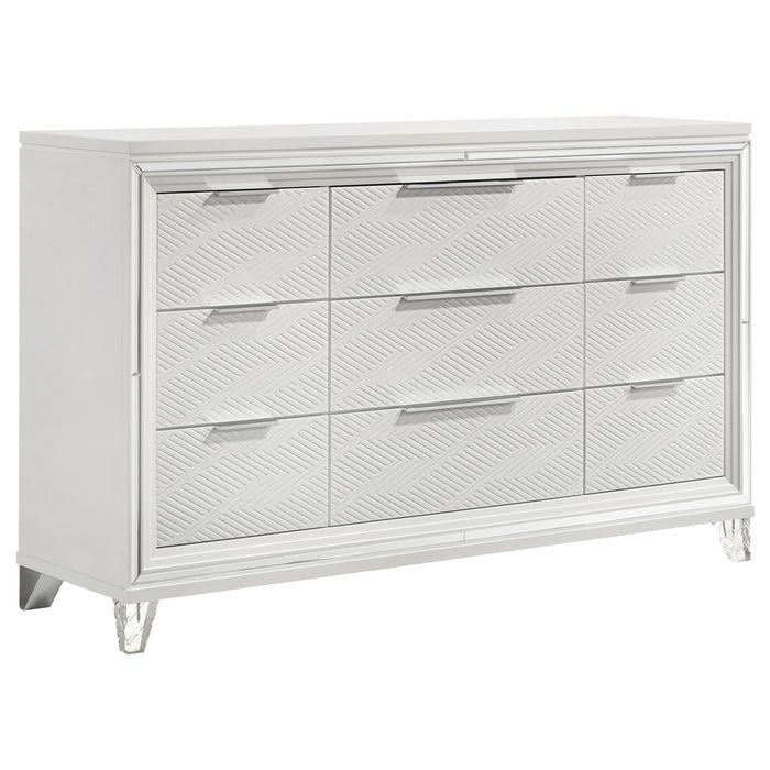Marmore 4 & 5 Pc E.king, Cal.king, & Queen Bedroom Set - National Warehouse Furniture (Buffalo, NY)