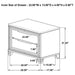 Marmore 4 & 5 Pc E.king, Cal.king, & Queen Bedroom Set - National Warehouse Furniture (Buffalo, NY)