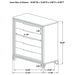 Marmore 4 & 5 Pc E.king, Cal.king, & Queen Bedroom Set - National Warehouse Furniture (Buffalo, NY)