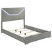 Ives 4 & 5 Piece Bedroom Set E.king & Queen White & Grey - National Warehouse Furniture (Buffalo, NY)