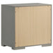 Ives 4 & 5 Piece Bedroom Set E.king & Queen White & Grey - National Warehouse Furniture (Buffalo, NY)