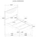 Ives 4 & 5 Piece Bedroom Set E.king & Queen White & Grey - National Warehouse Furniture (Buffalo, NY)