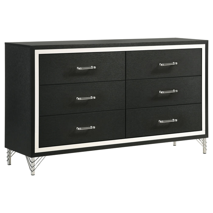 Lucia 4 & 5 Piece Bedroom Set King & Queen Beige & Grey