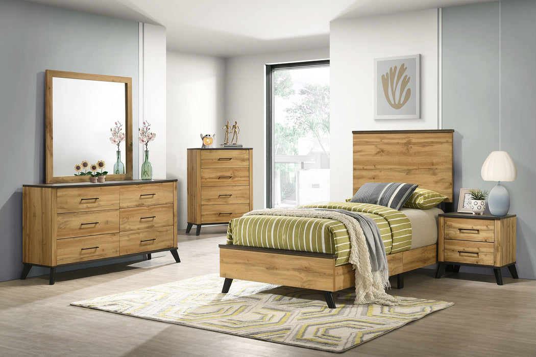 Kaywood 4 & 5 Pc Bedroom Set Full, E.King, Queen & Twin - National Warehouse Furniture (Buffalo, NY)