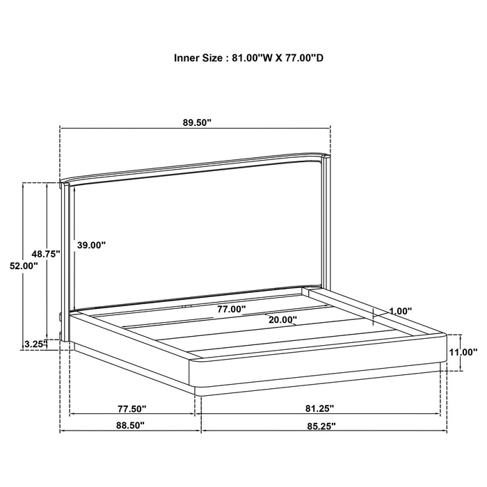 Kailani 4 & 5 Pc Bedroom Set E.King, Cal.King & Queen - National Warehouse Furniture (Buffalo, NY)