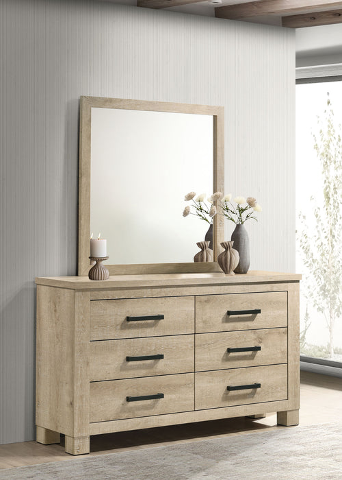 Oakglen Dresser With Mirrors - National Warehouse Furniture (Buffalo, NY)