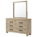 Oakglen Dresser With Mirrors - National Warehouse Furniture (Buffalo, NY)