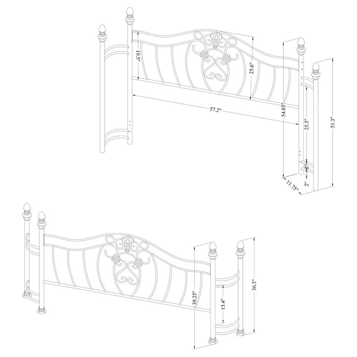 Sydney Eastern King & Queen Bed - National Warehouse Furniture (Buffalo, NY)