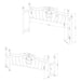 Sydney Eastern King & Queen Bed - National Warehouse Furniture (Buffalo, NY)