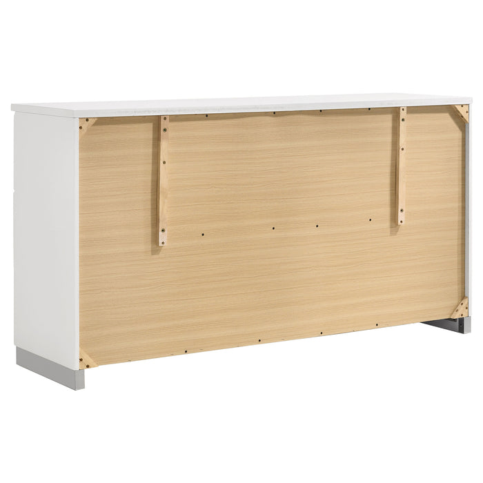 Jeremaine 5 Pc Bedroom Sets White - National Warehouse Furniture (Buffalo, NY)