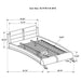 Jeremaine 5 Pc Bedroom Sets White - National Warehouse Furniture (Buffalo, NY)