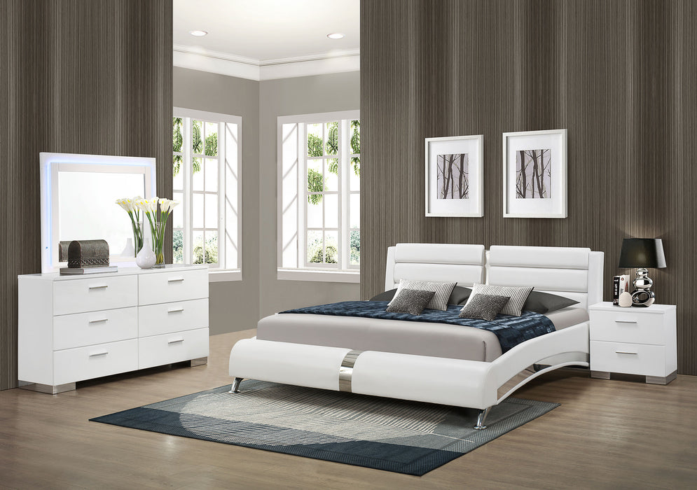 Jeremaine 5 Pc Bedroom Sets White - National Warehouse Furniture (Buffalo, NY)