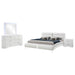 Jeremaine 5 Pc Bedroom Sets White - National Warehouse Furniture (Buffalo, NY)