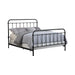 Livingston California King, E.King, & Queen Panel Metal Bed Dark Bronze - National Warehouse Furniture (Buffalo, NY)