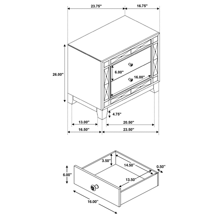 Camille Bedroom Sets - National Warehouse Furniture (Buffalo, NY)