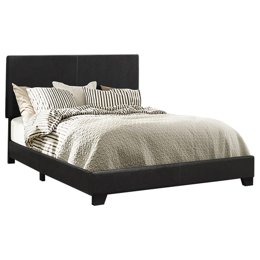 Dorian Upholstered California King, E.King, & Queen Bed Black, Brown, & Grey - National Warehouse Furniture (Buffalo, NY)