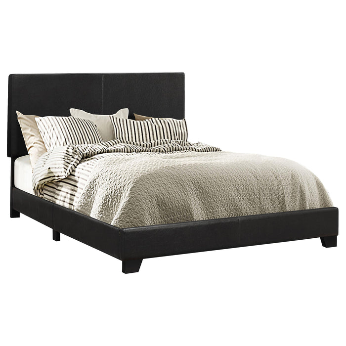 Dorian Upholstered California King, E.King, & Queen Bed Black, Brown, & Grey - National Warehouse Furniture (Buffalo, NY)