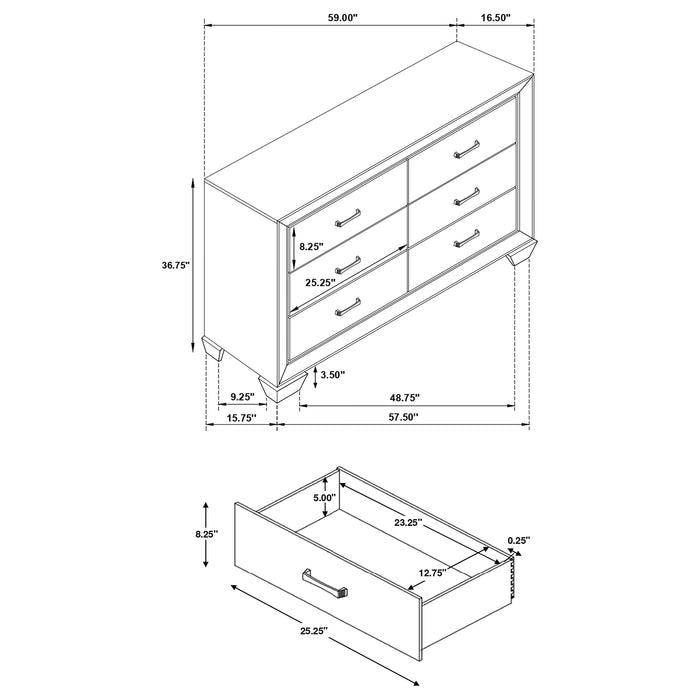 Dorian Bedroom Sets - National Warehouse Furniture (Buffalo, NY)