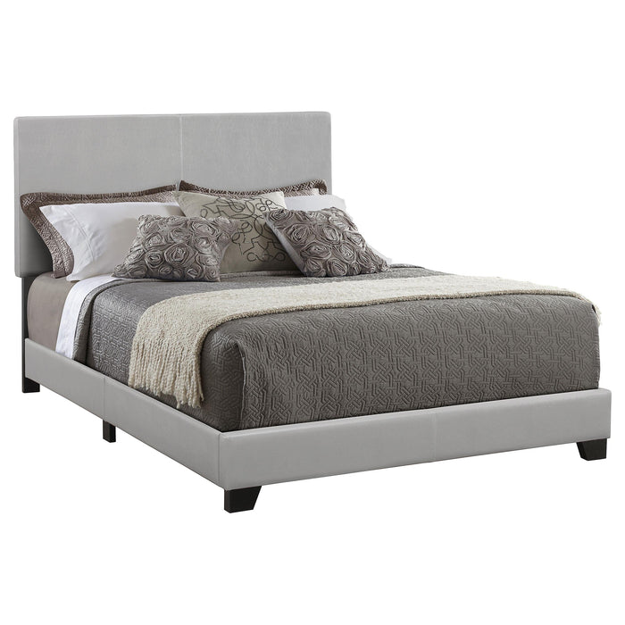 Dorian Upholstered California King, E.King, & Queen Bed Black, Brown, & Grey - National Warehouse Furniture (Buffalo, NY)