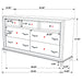 Barzini 5 & 4 Piece Bedroom Sets E.King & Queen - National Warehouse Furniture (Buffalo, NY)