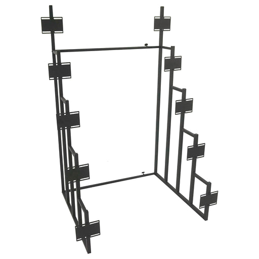 Duarto 5-tier Headboard Display Rack Black - National Warehouse Furniture (Buffalo, NY)