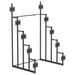 Duarto 5-tier Headboard Display Rack Black - National Warehouse Furniture (Buffalo, NY)