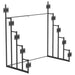 Duarto 5-tier Headboard Display Rack Black - National Warehouse Furniture (Buffalo, NY)